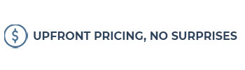 Upfront Pricing, No Surprises