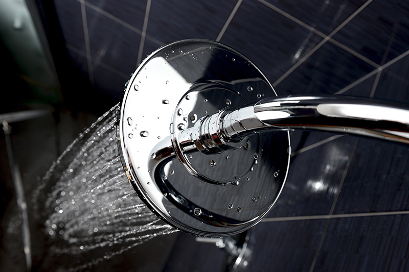 close up photo of a shower head