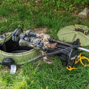 image of a grinder pump