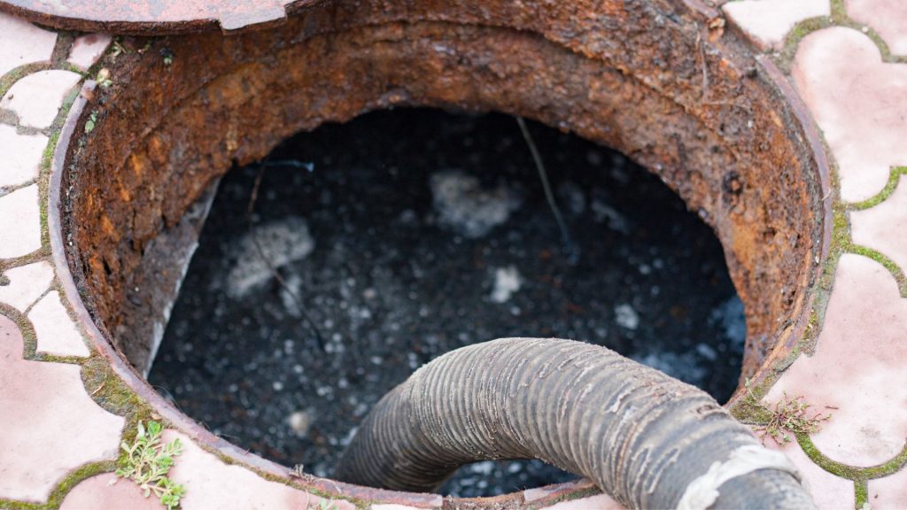 image of a sewage pump
